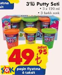 3'LÜ PUTTY SETİ